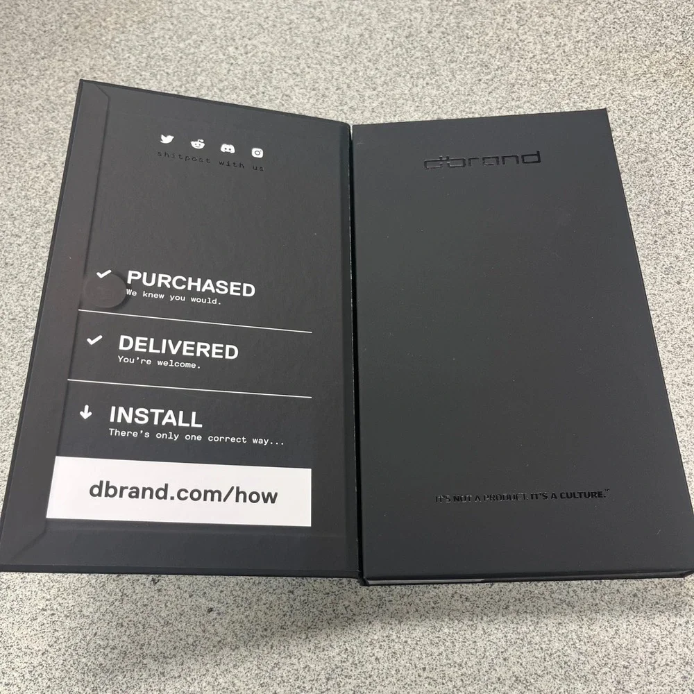 dbrand‎ Grip Case for Google Pixel 6a Matte Black Protective Phone Cover
